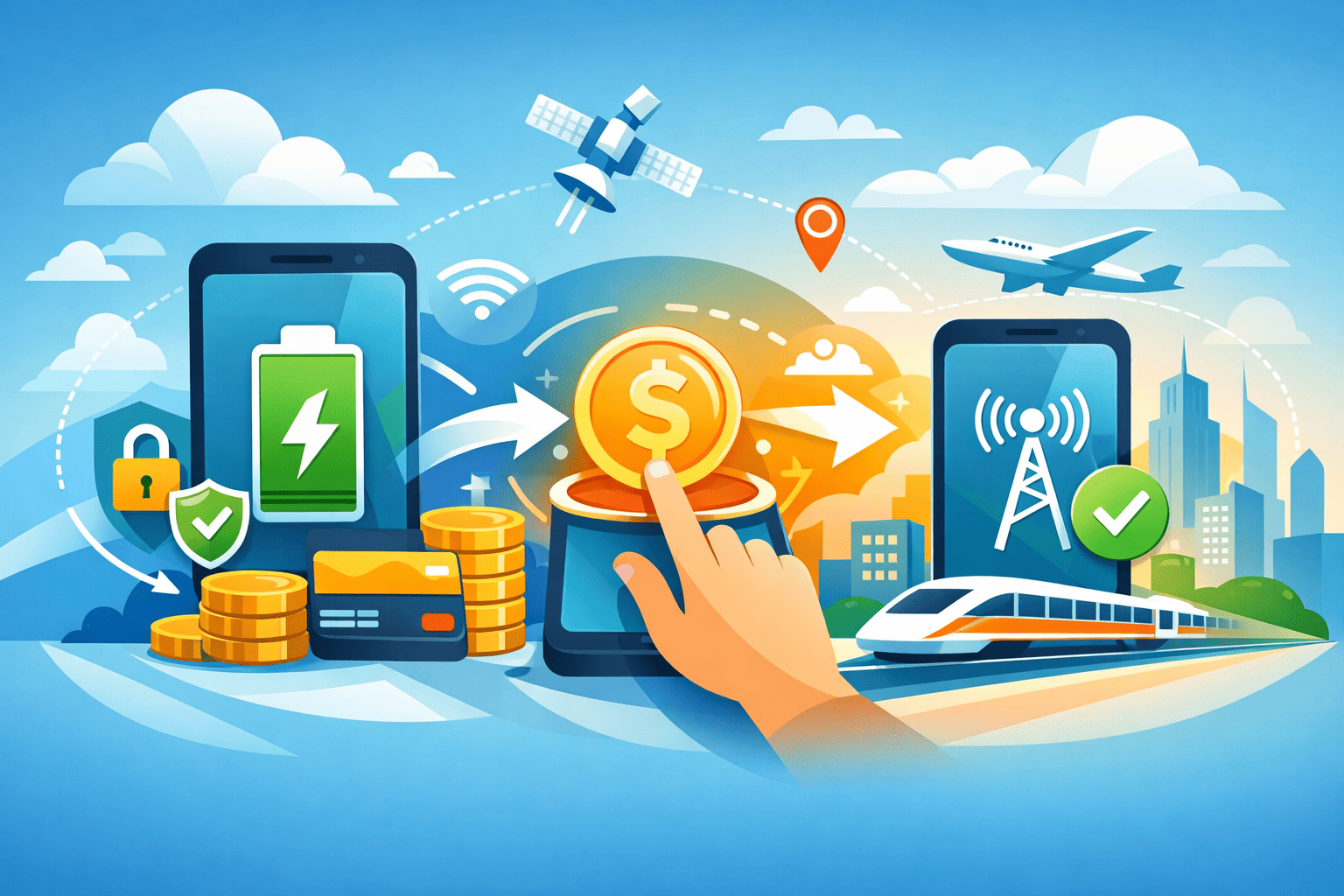 شحن رصيد جوالك بسهولة وسرعة مع Dynamicxcrow.